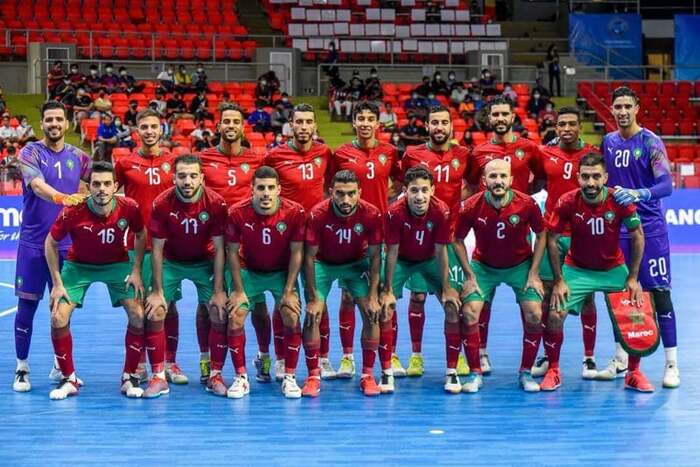 النخبة الوطنية للفوتسال تفتتح بطولة كأس إفريقيا بانتصار هام على المنتخب الأنغولي