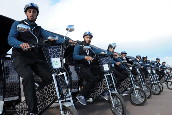 الرباط في عصر دراجات الأجرة الصديقة للبيئة الرباط في عصر دراجات الأجرة الصديقة للبيئة